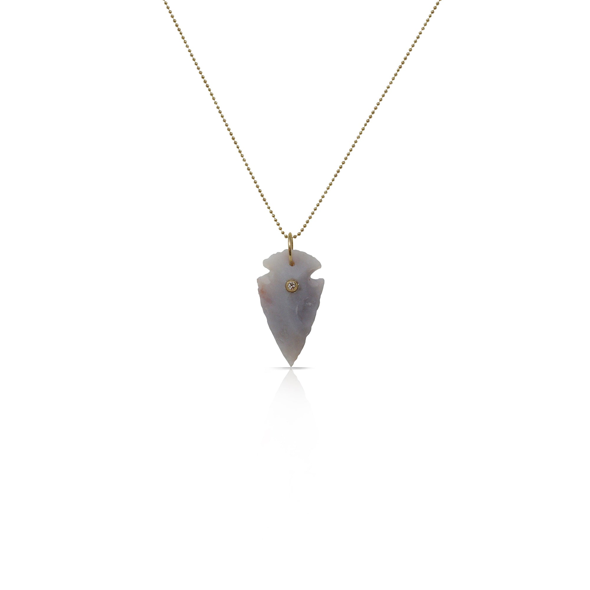 14k Ball Chain Necklace