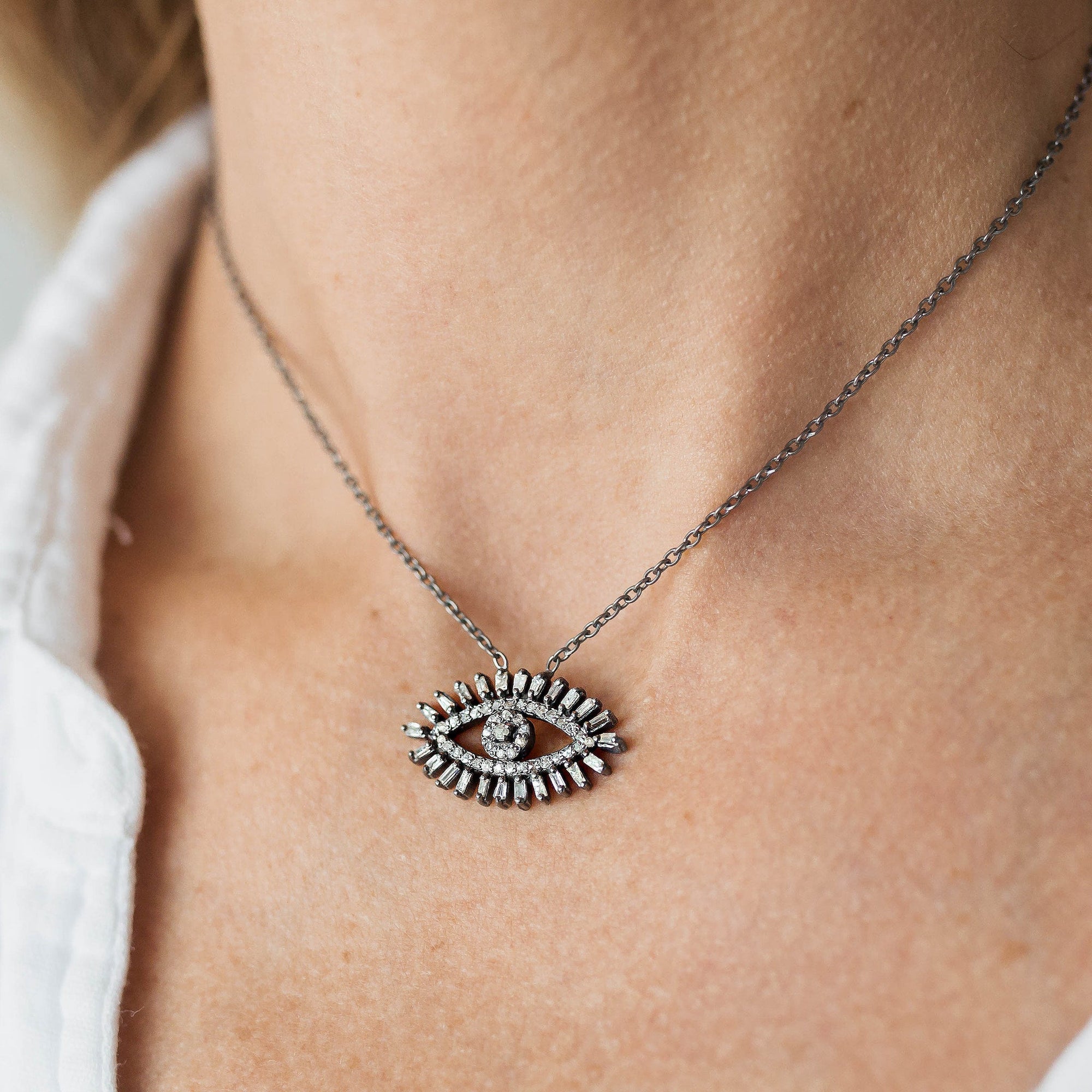 Evil Eye Charm Necklace