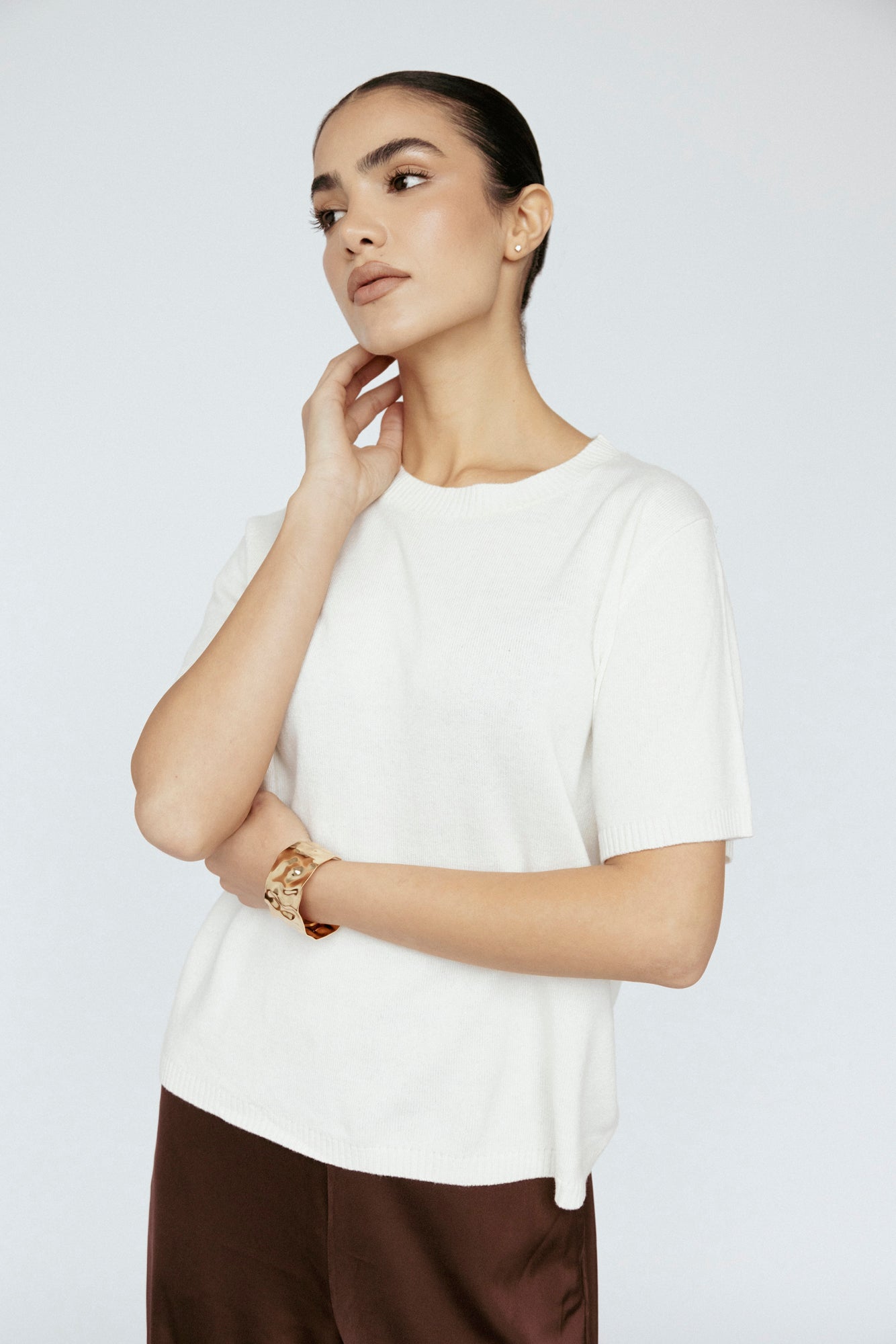 Cashmere Blend Tee
