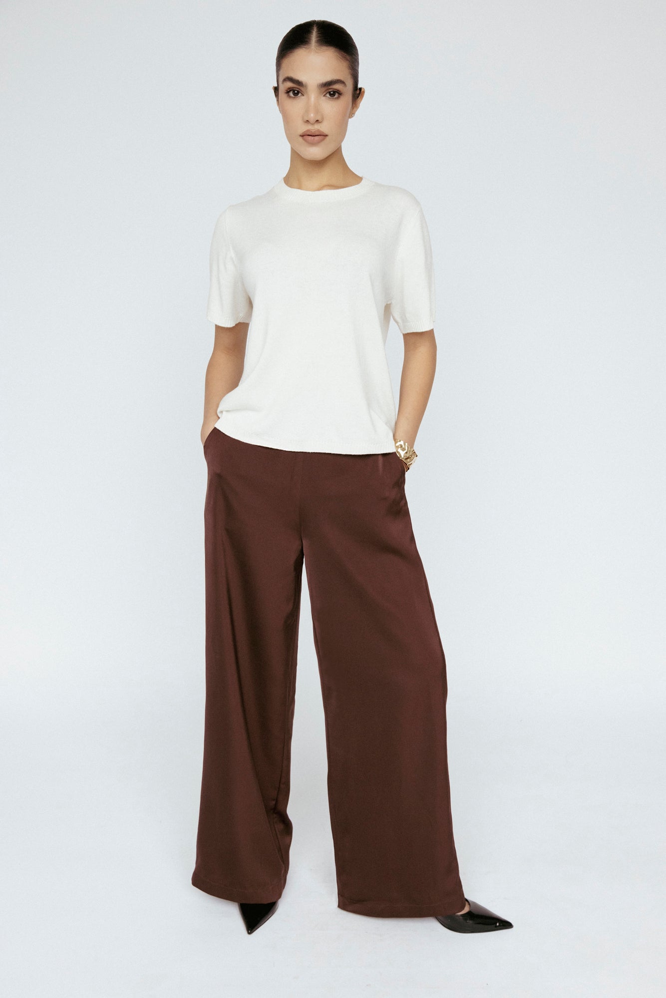Cashmere Blend Tee