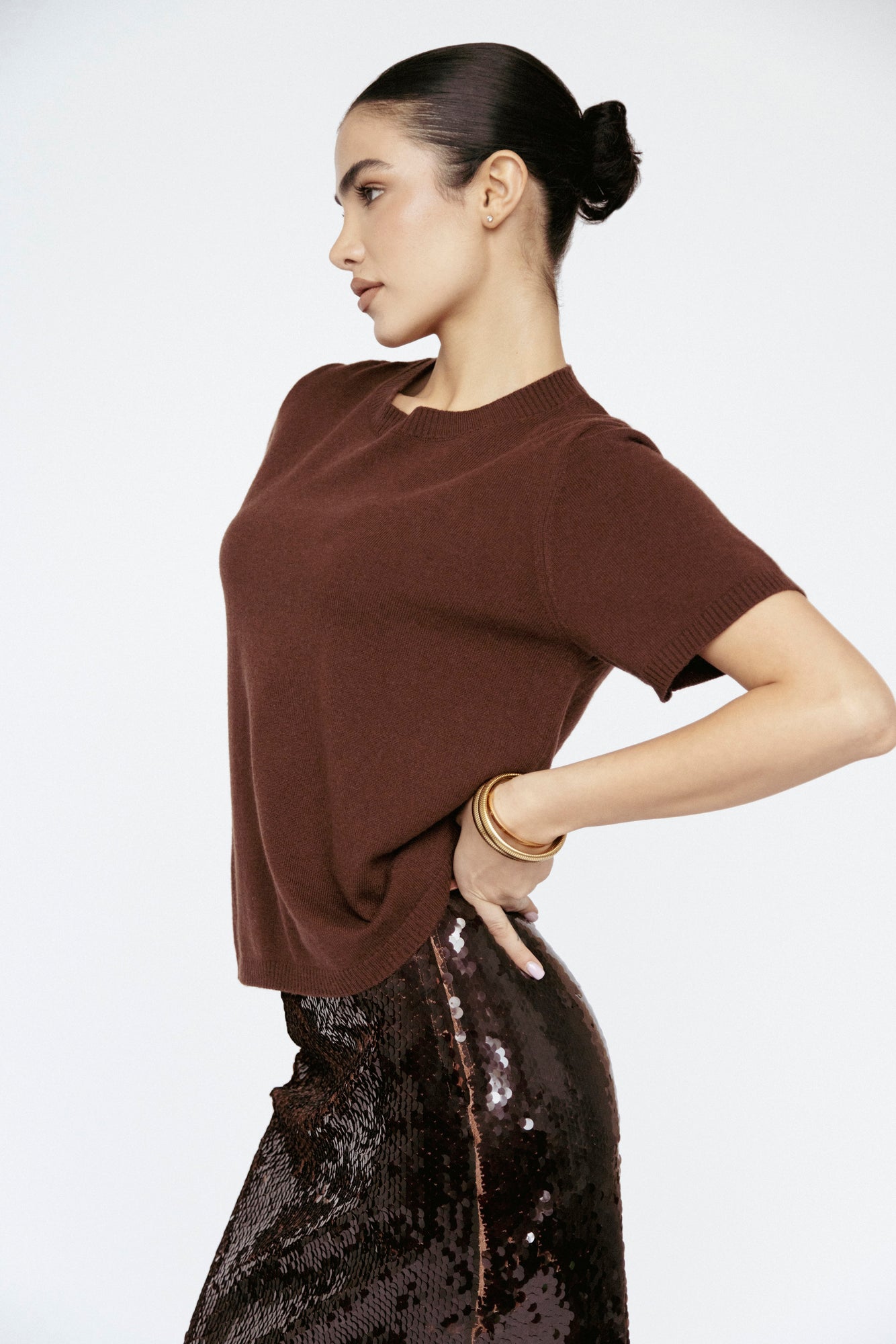Cashmere Blend Tee