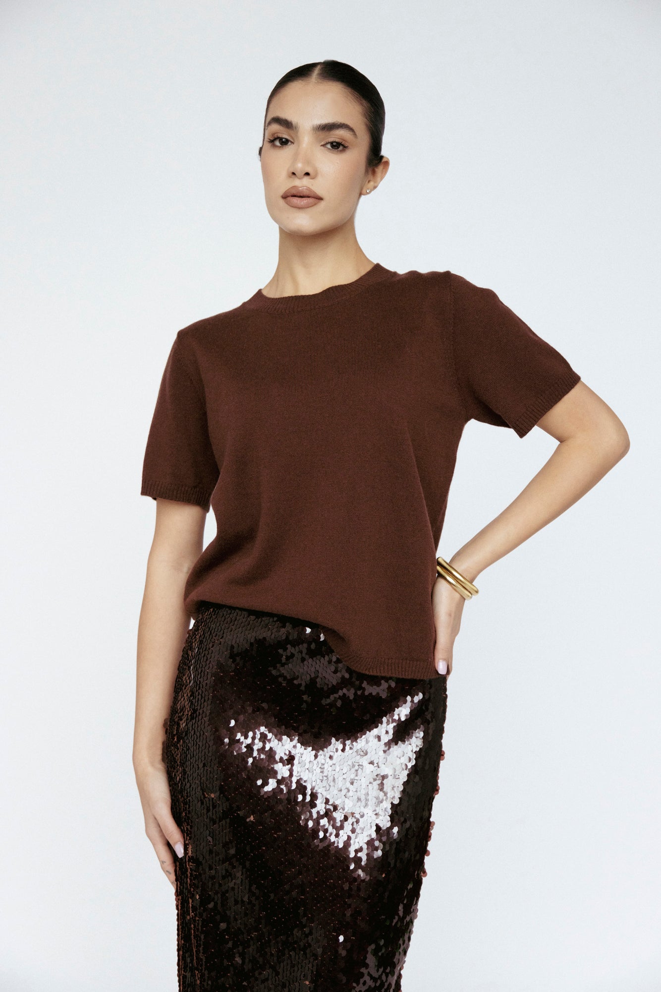 Cashmere Blend Tee