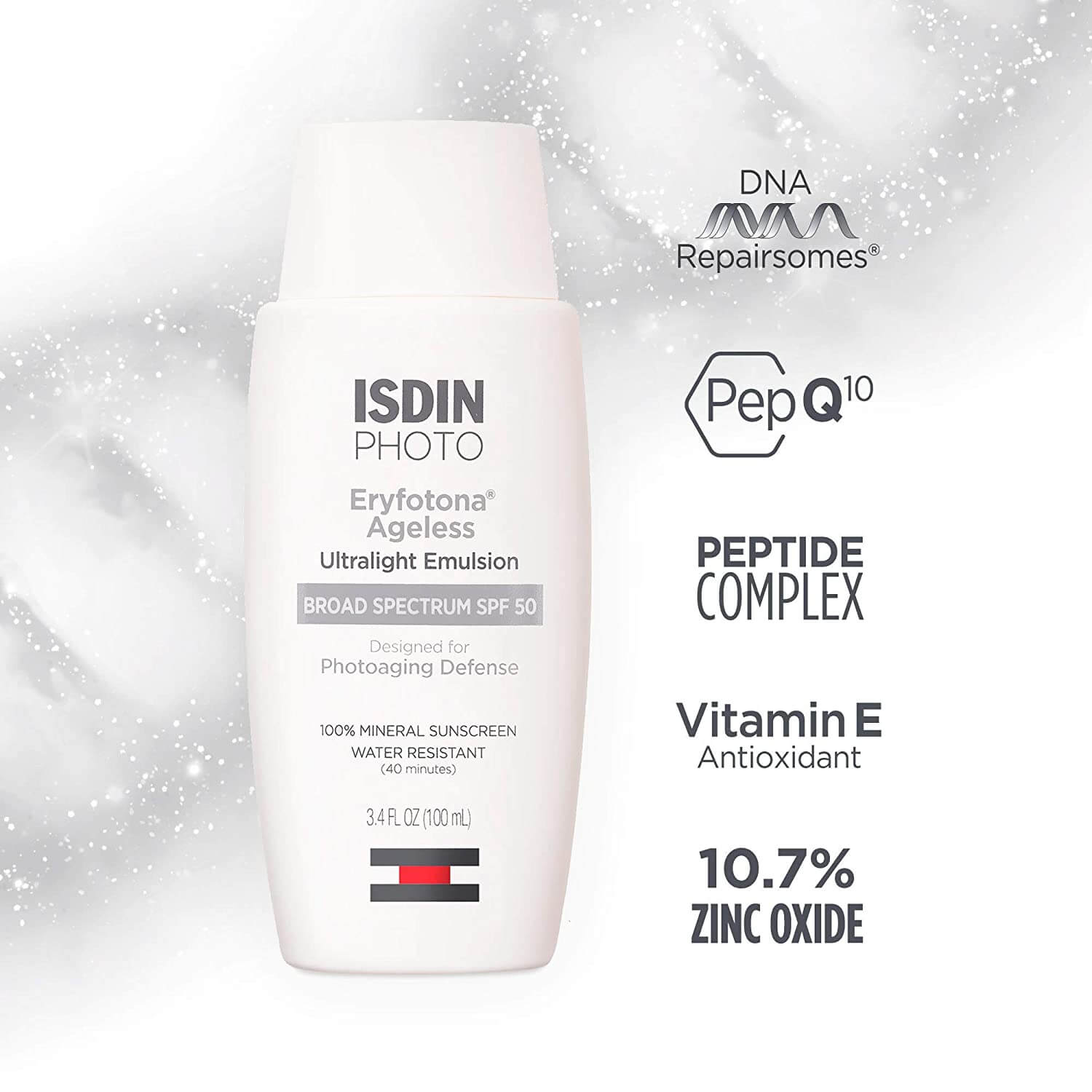 Eryfotona Ageless 1.7 FL OZ Ultralight Tinted Mineral Sunscreen SPF 50