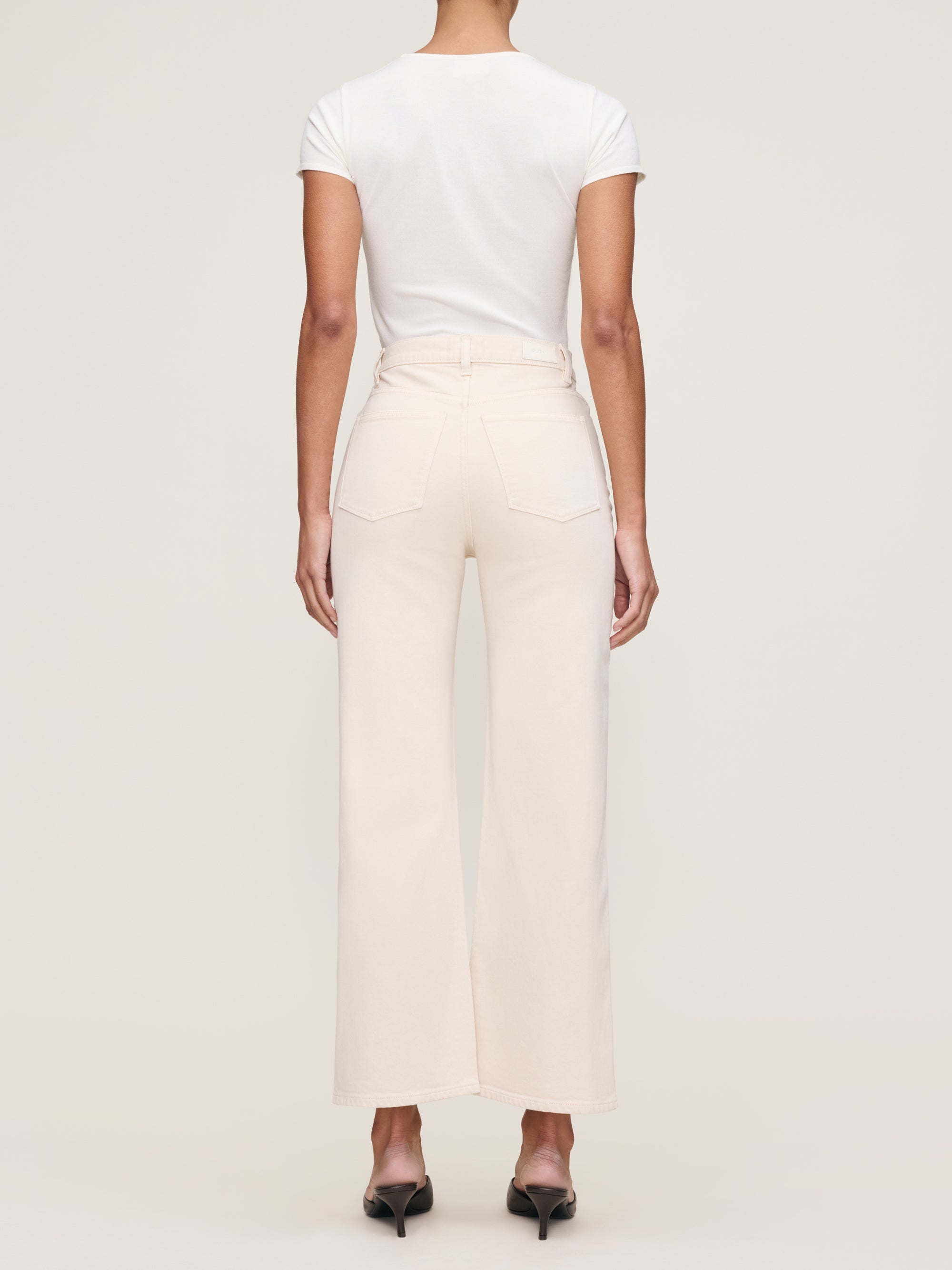 Karmine Refined Wide Leg: High Rise 28'