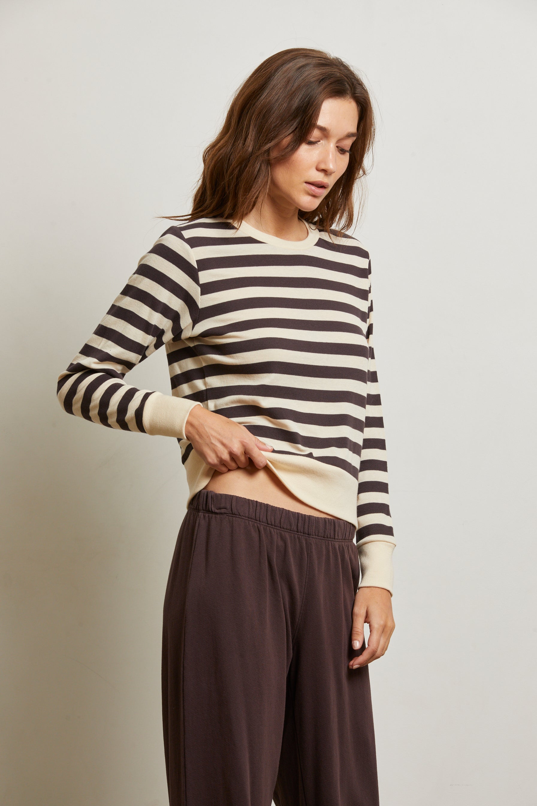 Mocha Stripe