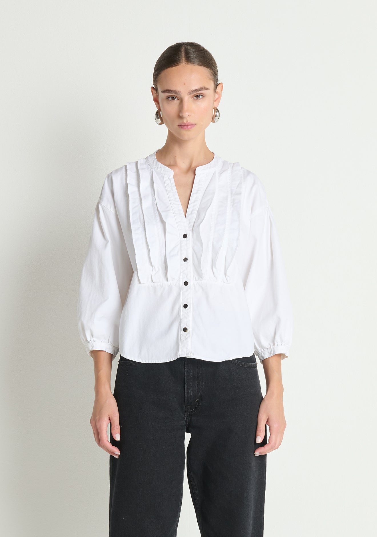 Amelia Ruffle Shirt
