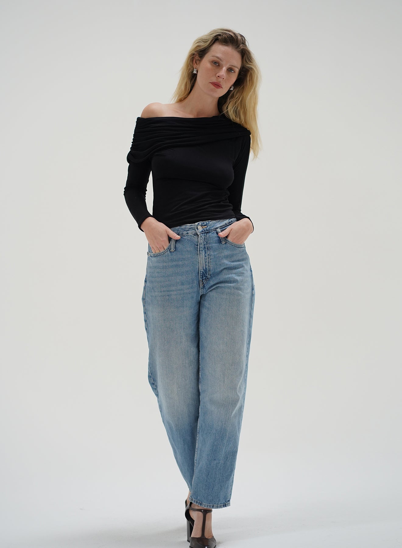 GISELLE DROP SHOULDER LONG SLEEVE