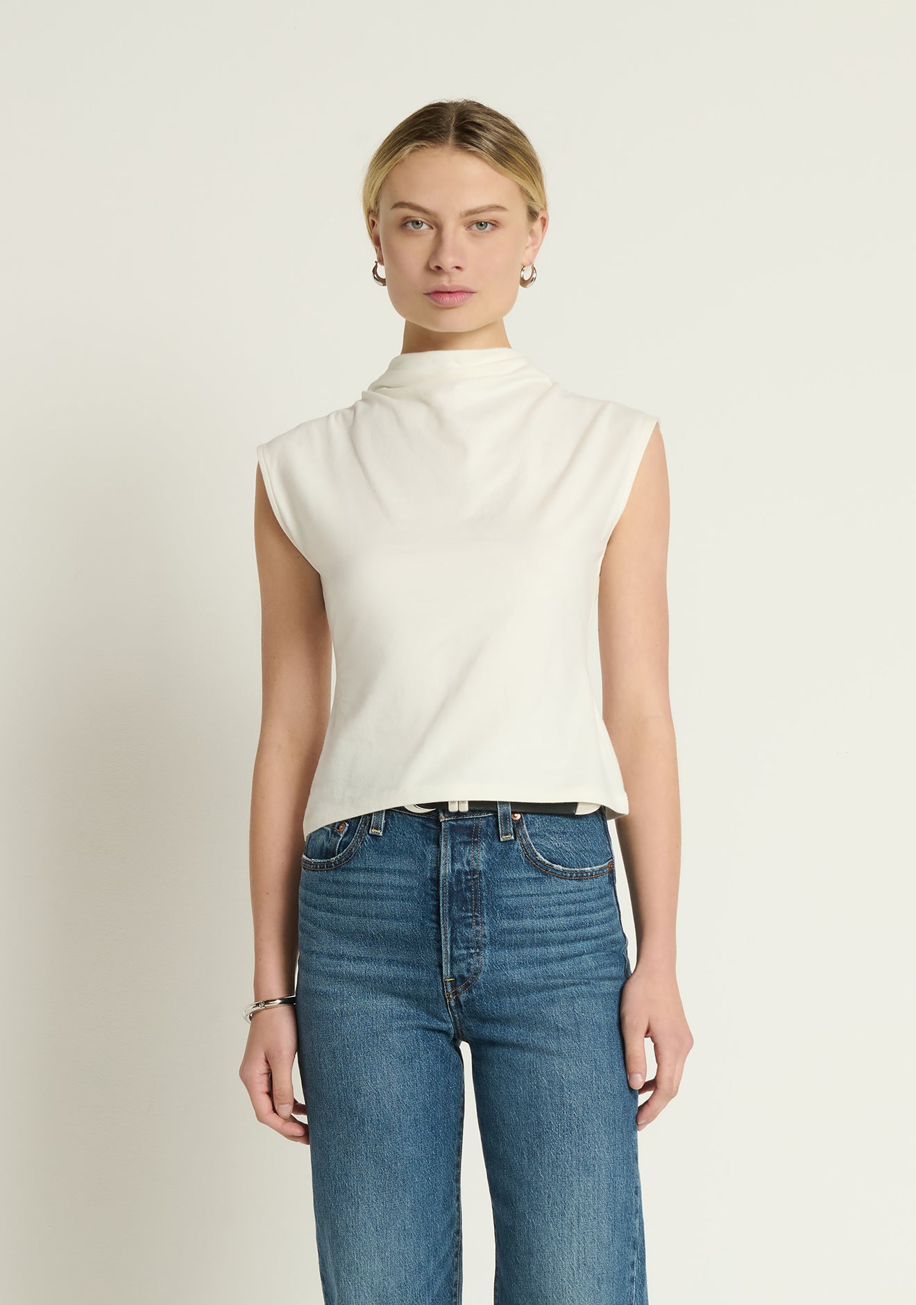 Lulu Mock Neck Top