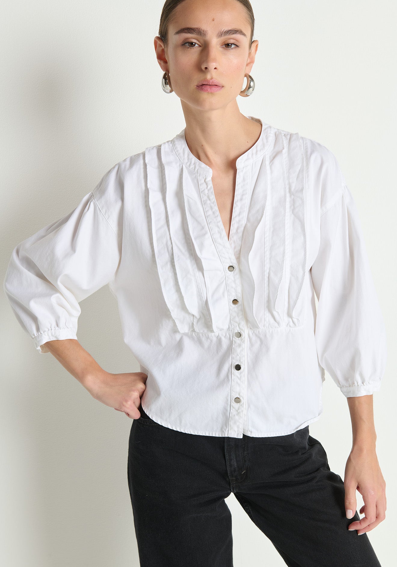 Amelia Ruffle Shirt