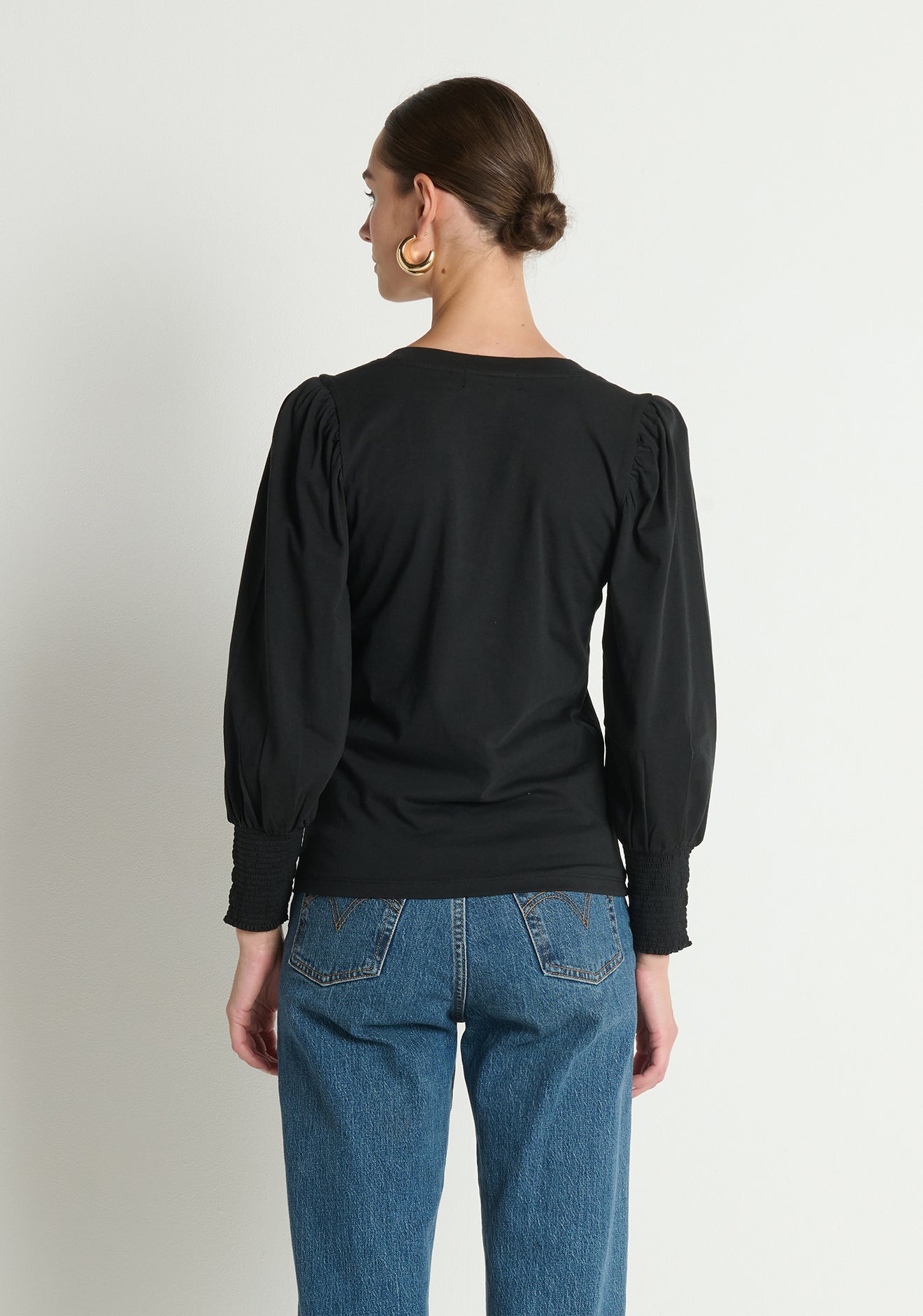 Flora Peasant tee